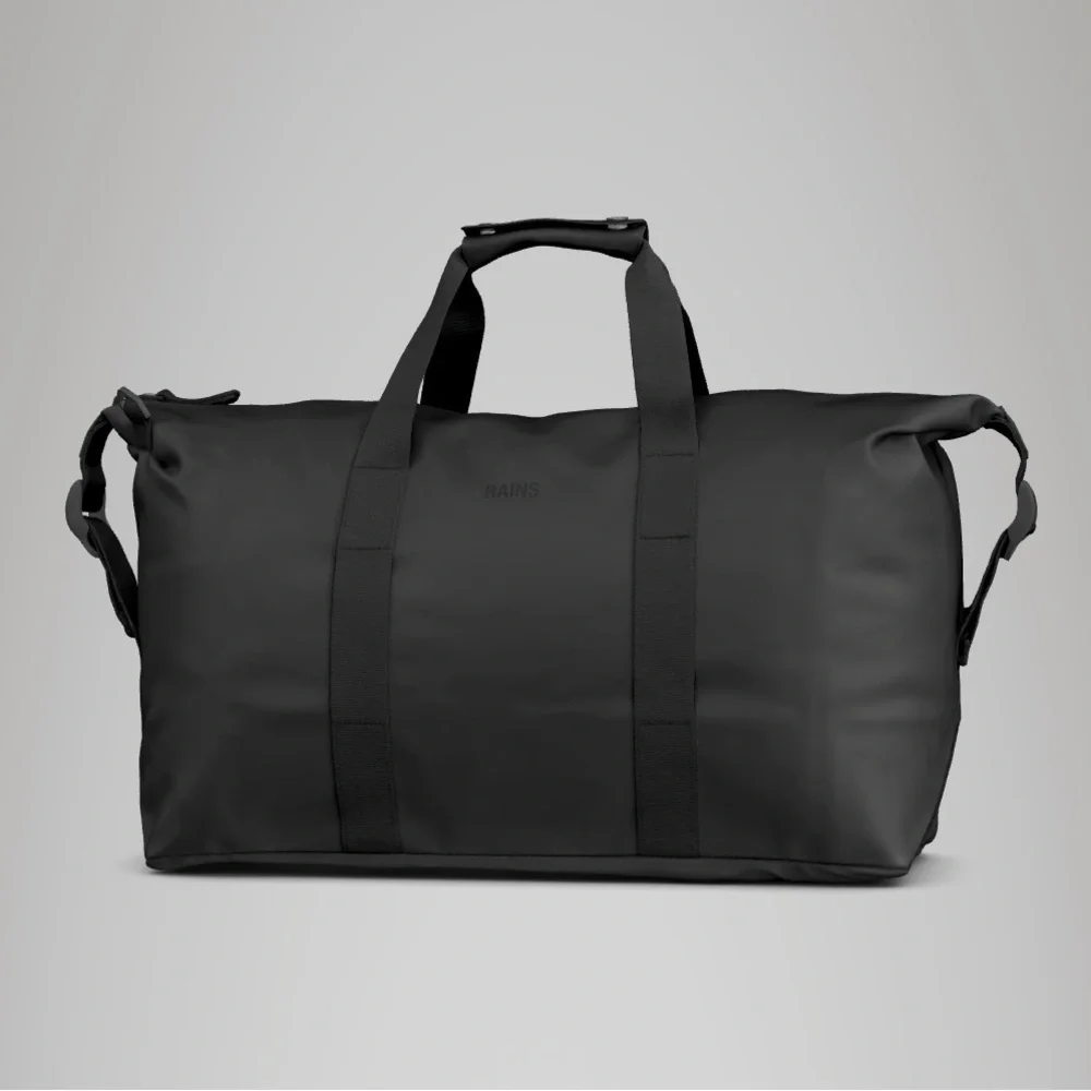 Rains Hilo Weekend Duffel Bag in Black NWT waterproof